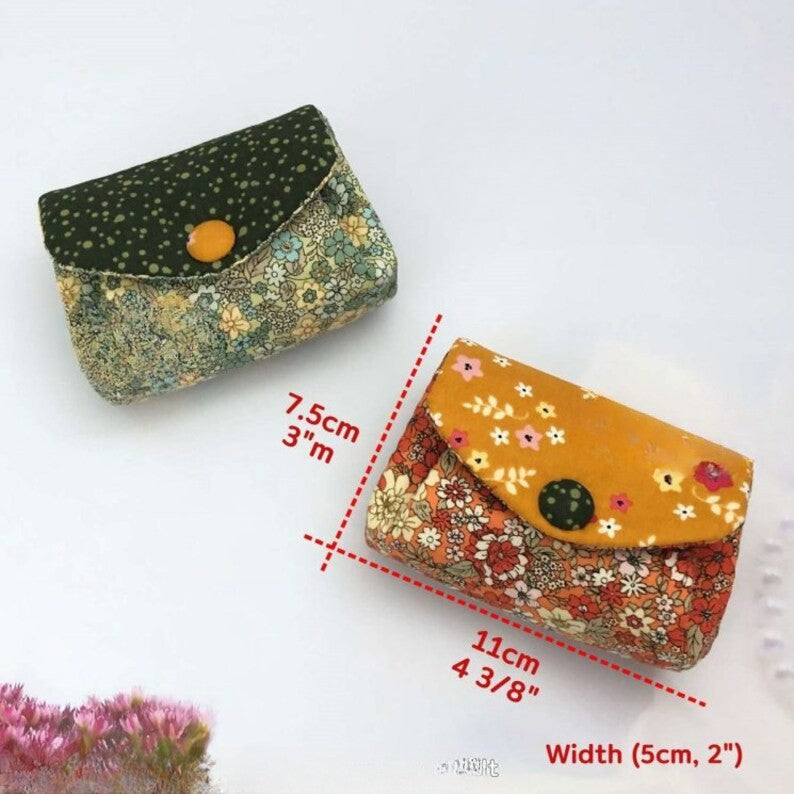 Accordion Card & Coin Purse Sewing Pattern
