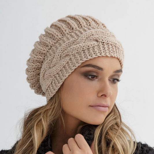 chunky beanie knitting pattern