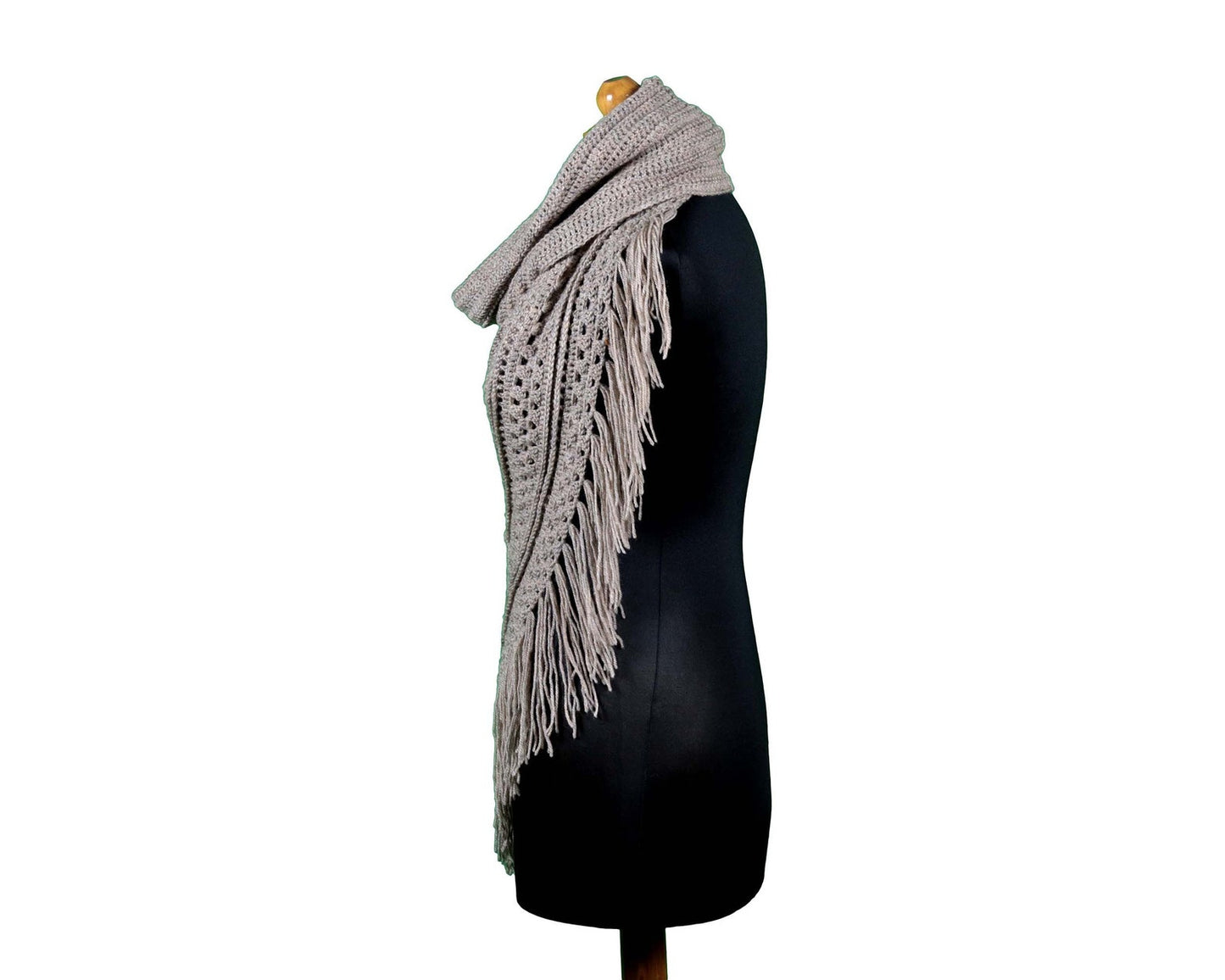 Crochet Hooded Shawl Pattern