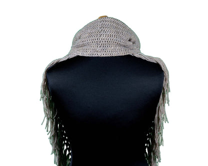 Crochet Hooded Shawl Pattern