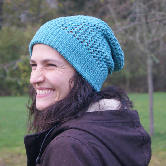 Knitting pattern reversible Hat Gelting Hat