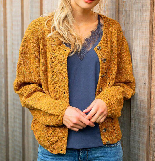 Raglan Cardigan Knitting Pattern