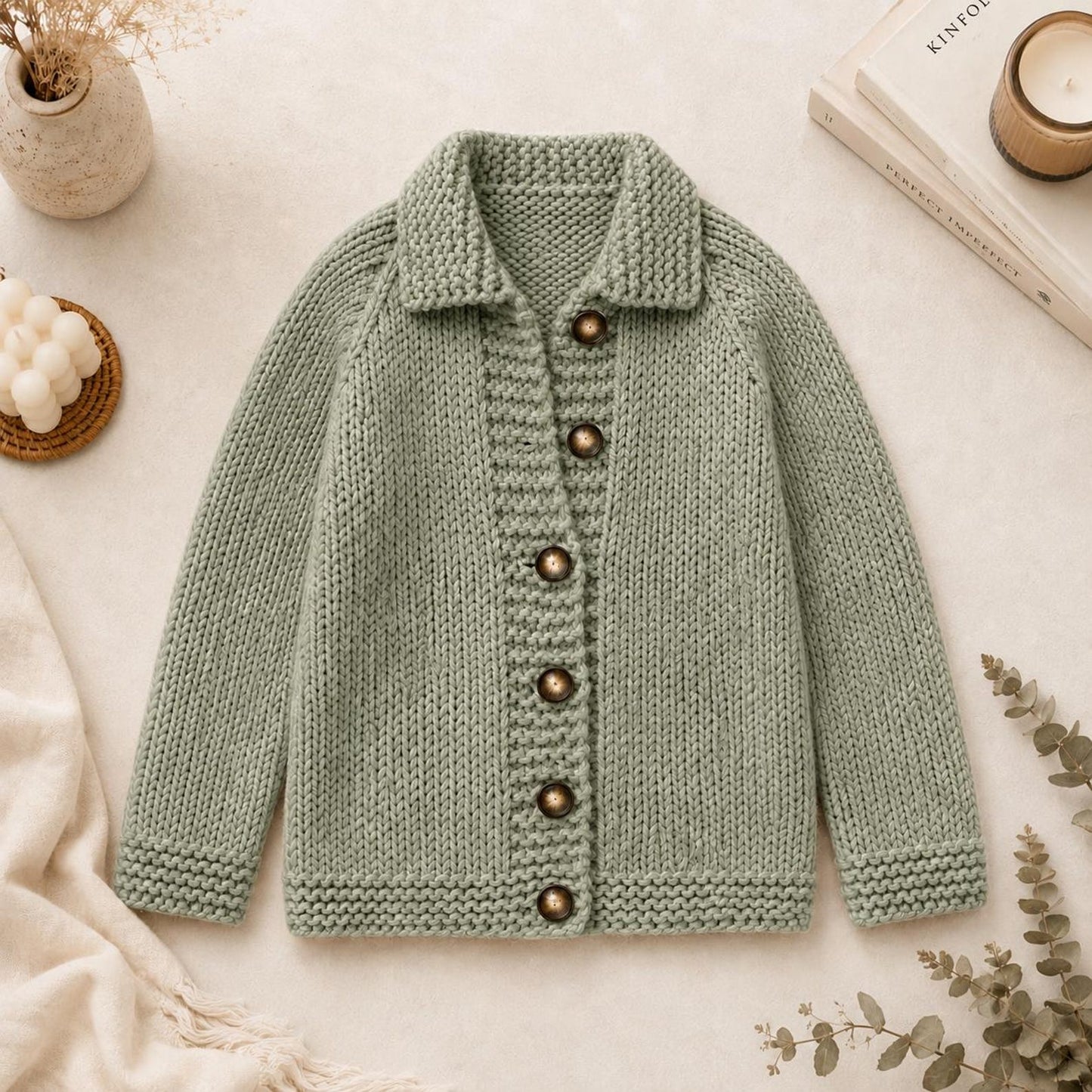 Easy Chunky Cardigan Knitting Patterns