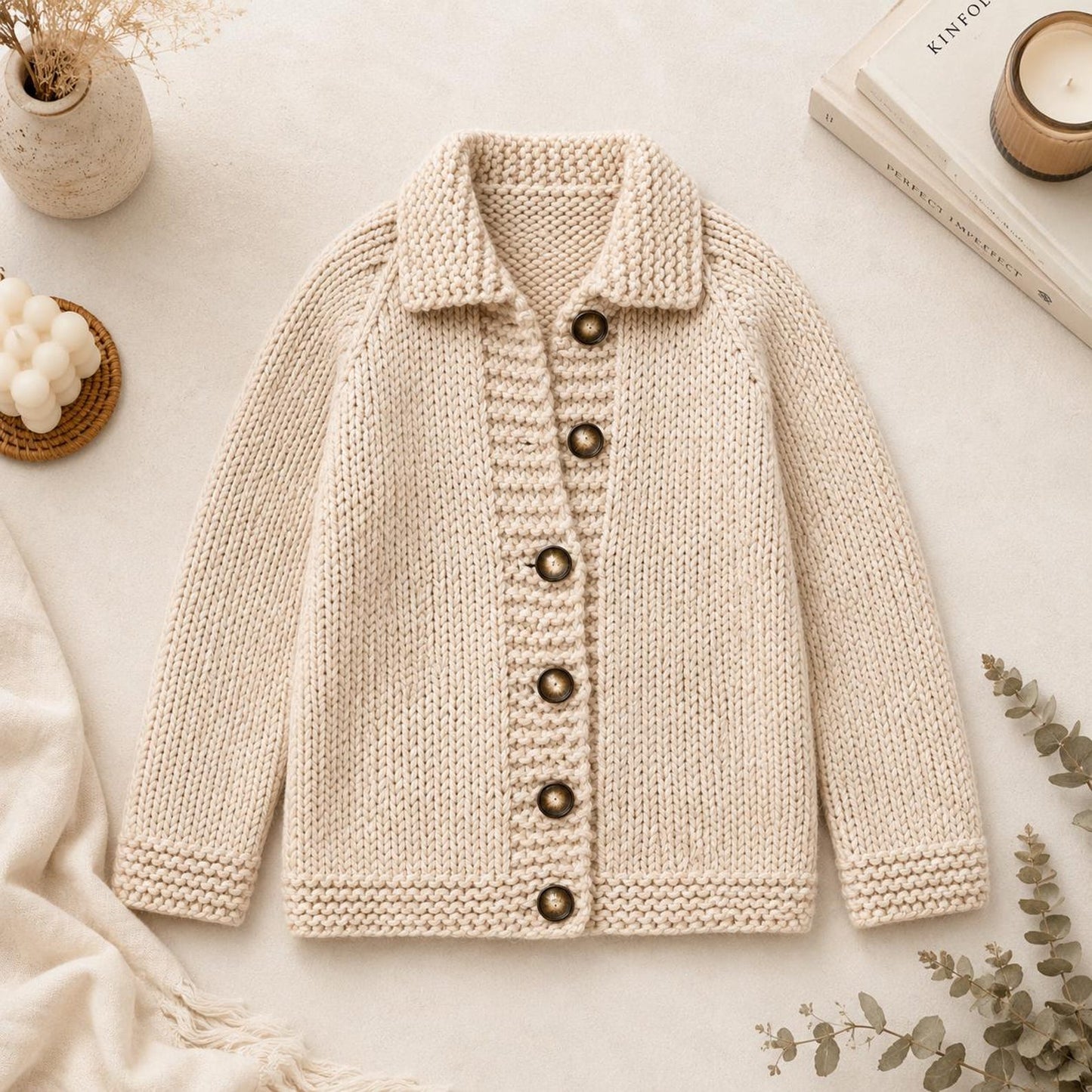 Easy Chunky Cardigan Knitting Patterns