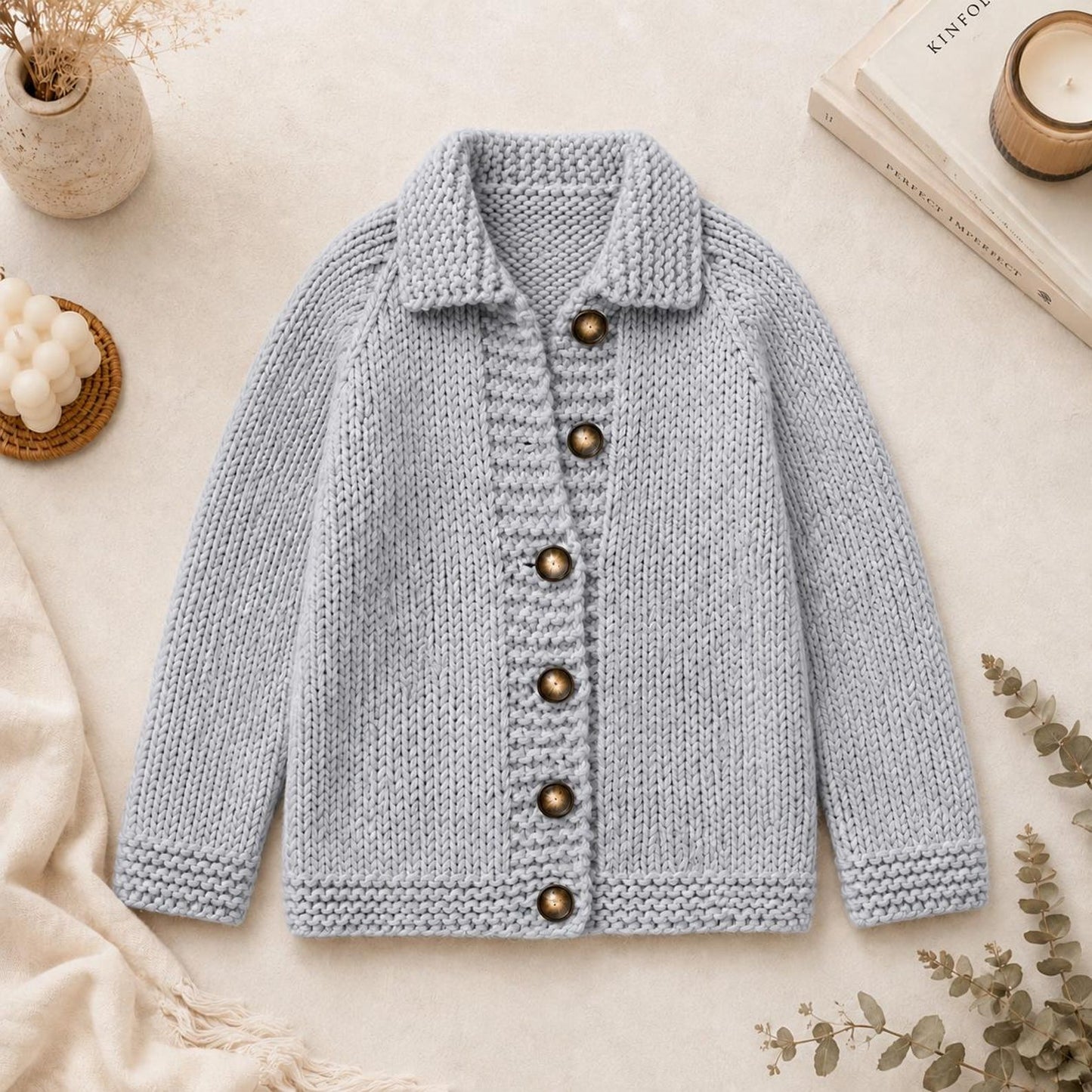 Easy Chunky Cardigan Knitting Patterns
