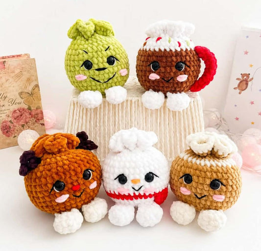 Holiday Dimple Add Ons Crochet Pattern