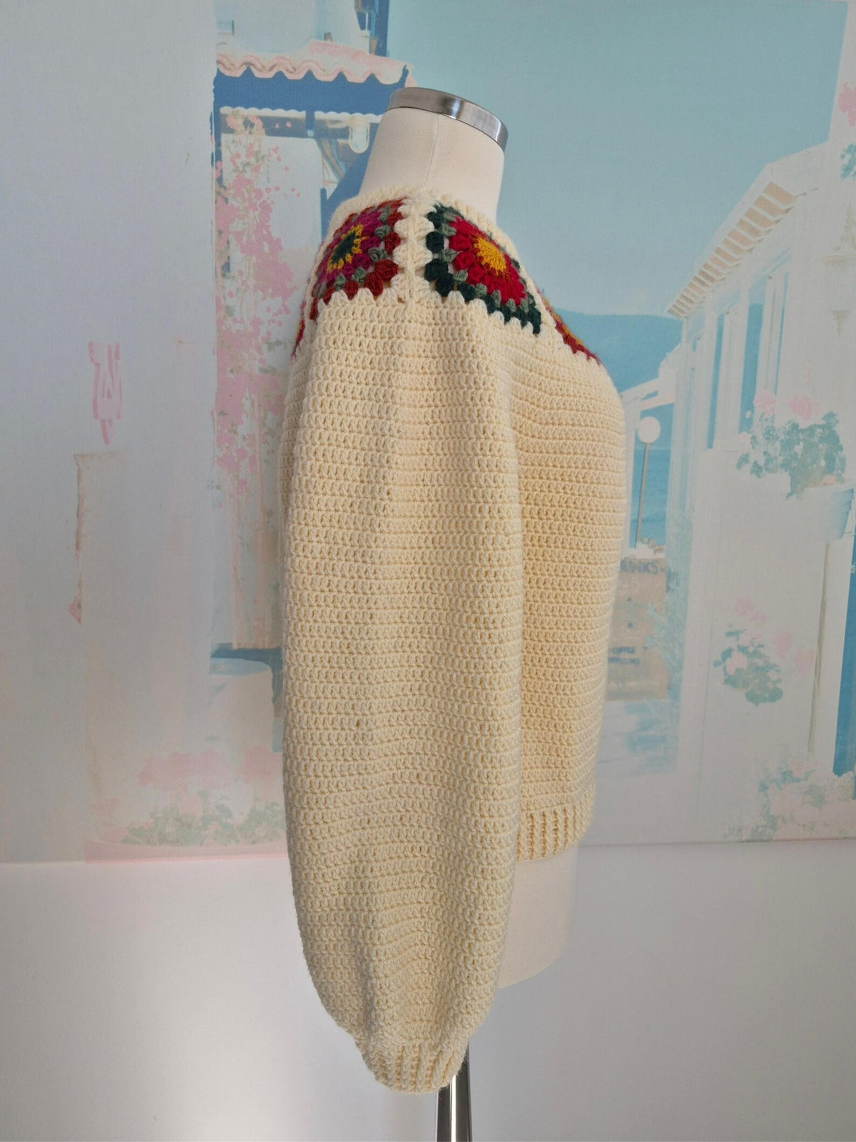Nordic Granny Sweater Crochet Pattern