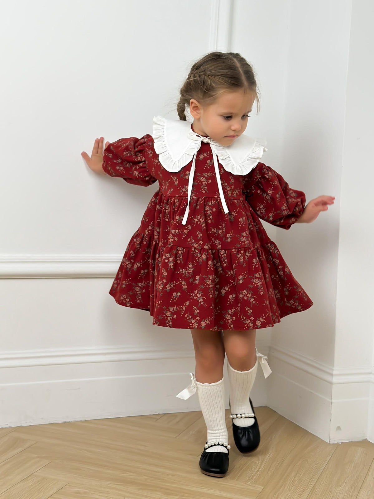 Girls Ruffle Dress PDF Sewing Pattern