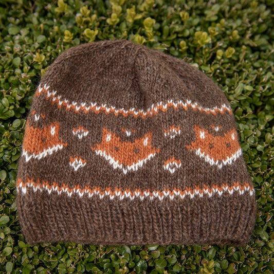 Fox Hat Knitting Pattern Cozy Woodland Knitting Pattern