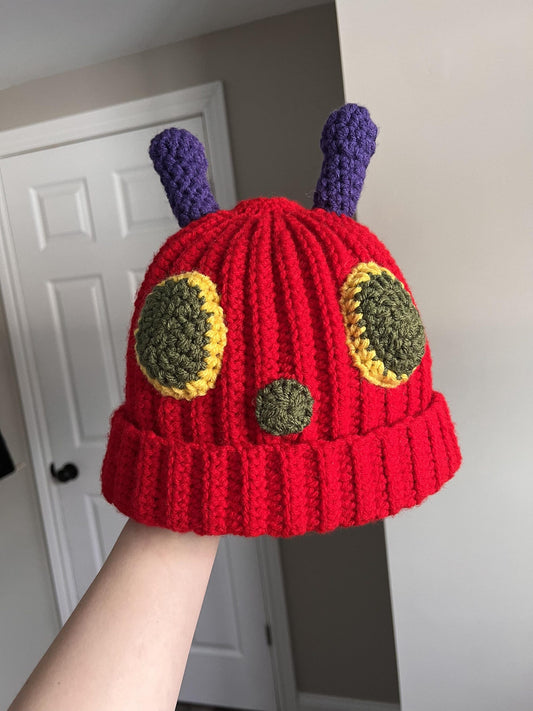 Very Hungry Caterpillar Crochet Hat Pattern