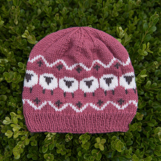 Kids Sheep Hat Knitting Pattern