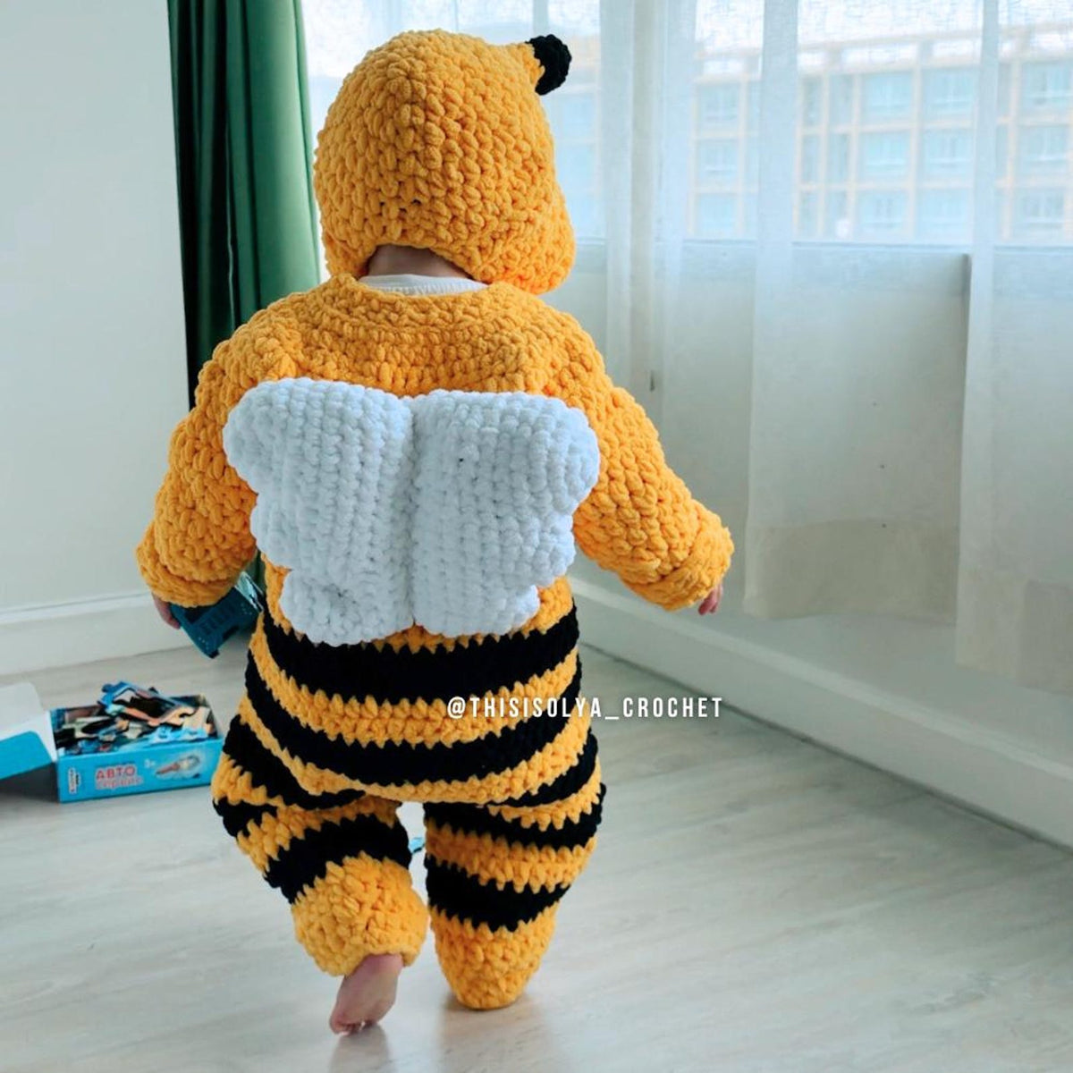 Bee Romper Crochet Pattern
