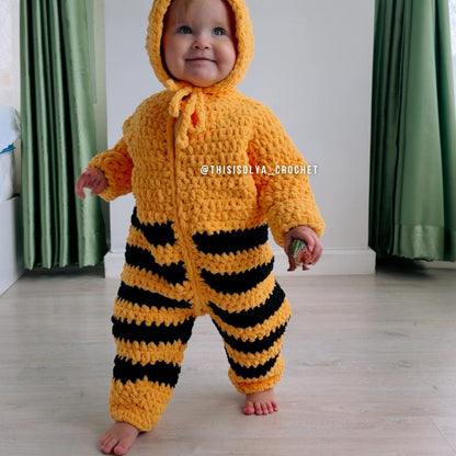 Bee Romper Crochet Pattern