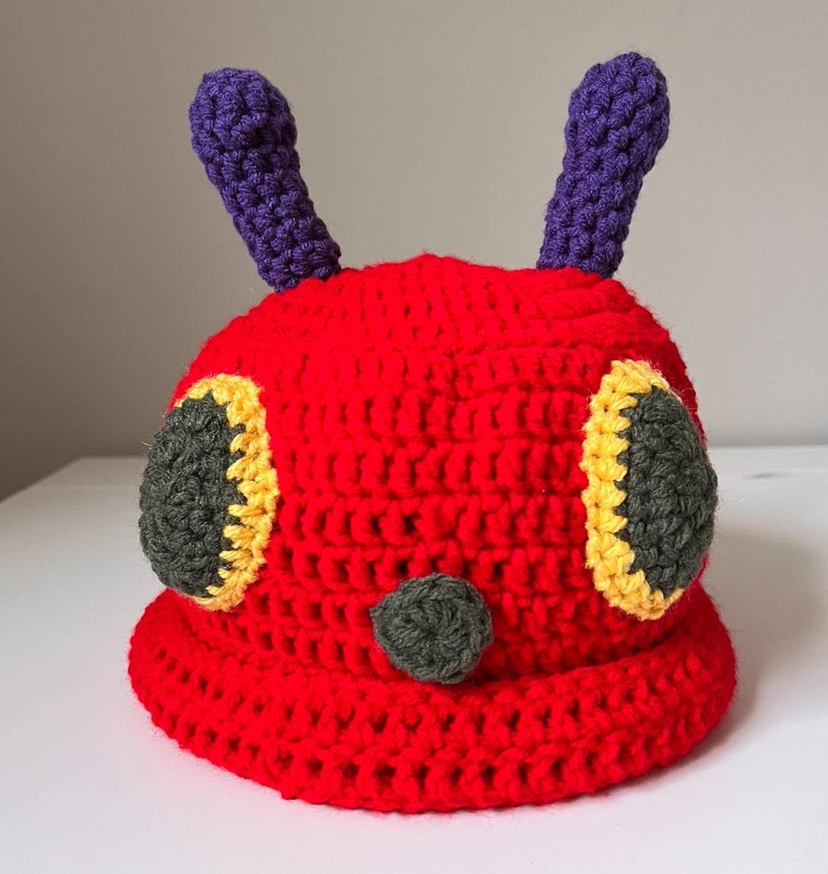 Very Hungry Caterpillar Crochet Hat Pattern