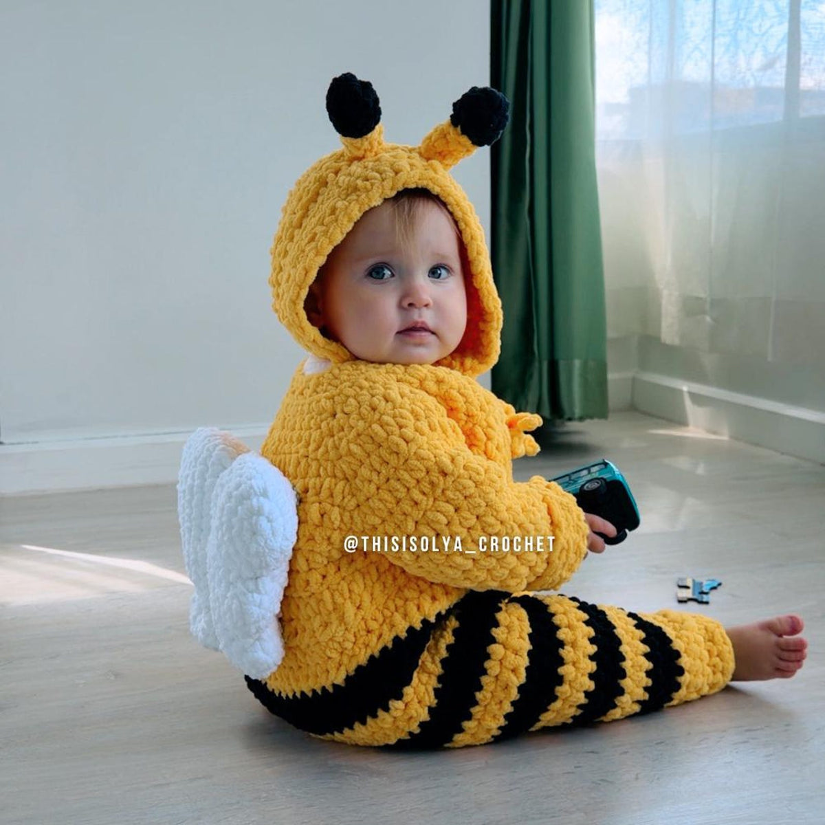 Bee Romper Crochet Pattern