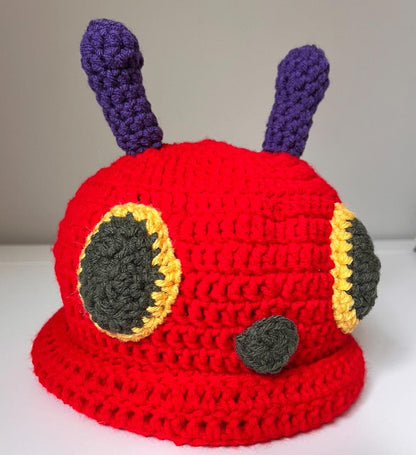 Very Hungry Caterpillar Crochet Hat Pattern