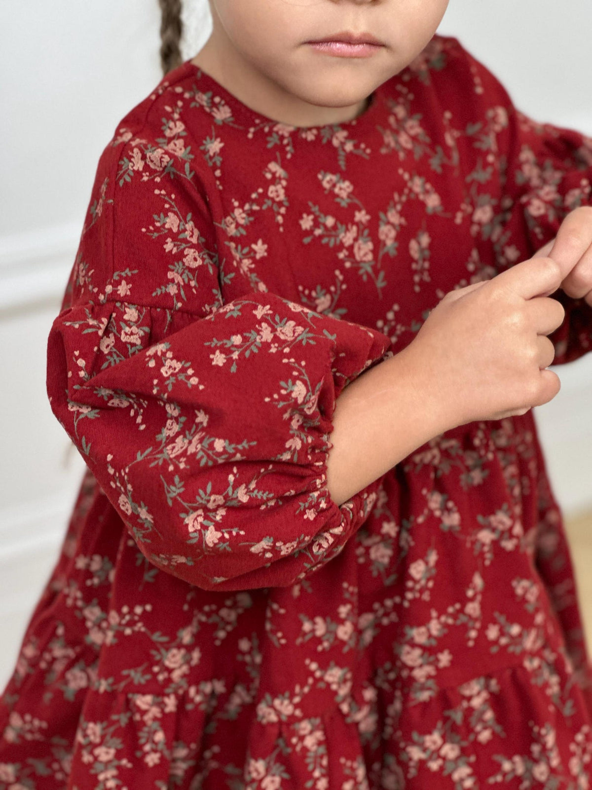 Girls Ruffle Dress PDF Sewing Pattern