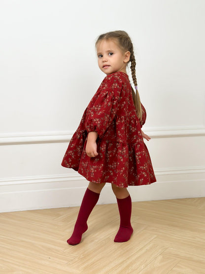 Girls Ruffle Dress PDF Sewing Pattern