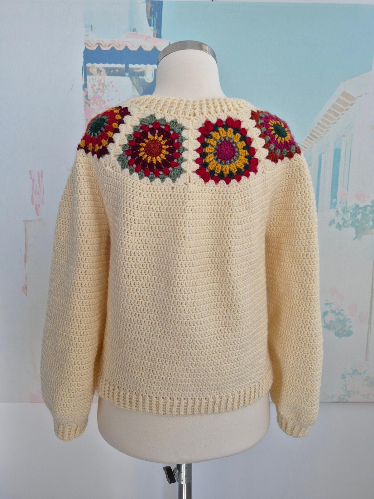 Nordic Granny Sweater Crochet Pattern